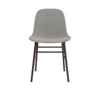 Silla de Comedor Form Tapizada Grupo 2 Marrón/Acero
