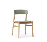 Normann Copenhagen Silla de roble Herit dusty green (verde)