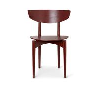 Ferm Living Silla Herman Red brown. patas de fresno en marrón rojizo