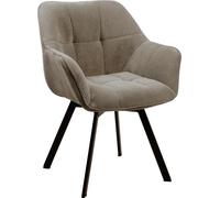 Silla de comedor Jordi Cord - verde