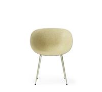Normann Copenhagen Silla con reposabrazos Mat Armchair Hemp-cream steel