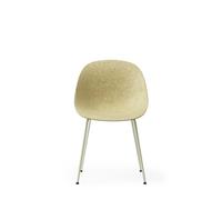 Silla de Comedor Mate Crema/ Acero/Cáñamo