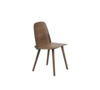 Muuto Silla de cocina Nerd Stained dark brown