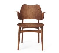 Silla de Comedor Nórdica Warm Gesture de Teca y Roble Aceitado