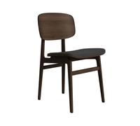 Silla de Comedor NY11 Roble Ahumado oscuro/Negro Azabache 20296