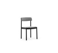 Normann Copenhagen Silla Timb Negro cenizo - tejido Hallingdal 166
