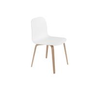 Muuto Silla Visu Chair blanco-roble