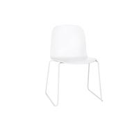 Muuto Silla Visu base patín White-White