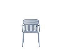 Silla de Comedor W ND con Reposabrazos, Color Azul Paloma
