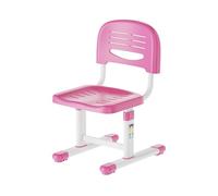 Silla de escritorio infantil adaptable sauda 75x36x46 cm rosa [en.casa]