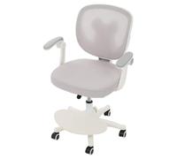 Silla de escritorio infantil moderna con reposabrazos abatibles