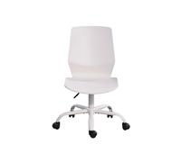 Silla de escritorio luccas blanca - conforama