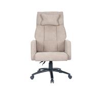 Silla de escritorio milan beige - conforama