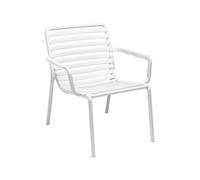 Silla de Jardín 4 Patas Sin Brazos Nardi Doga Relax 40256.00.000 Bianco
