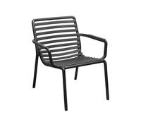 Silla de Jardín 4 Patas Sin Brazos Nardi Doga Relax 40256.02.000 Antracite