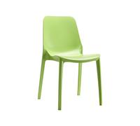 Silla de Jardín 4 Patas Sin Brazos Scab Ginevra 2334 51 Verde pistacho