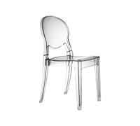 Silla de Jardín 4 Patas Sin Brazos Scab Igloo Chair 2357 IG 100 Transparente