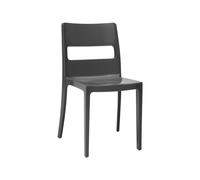 Silla de Jardín Apilable Scab Sai 2275 81 Antracita
