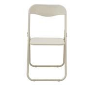 Silla de jardín foldy beige plegable - conforama