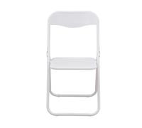 Silla de jardín foldy blanco plegable - conforama