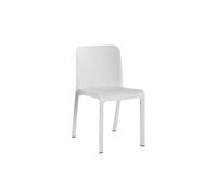 Conforama Pack 6 sillas apilables SHAF Grana – Plástico reciclado resistente UV, hasta 180 kg, Blanco