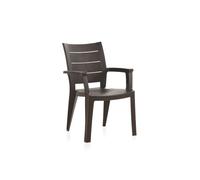 SHAF Sillón Resina Legno Wengue Marrón