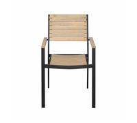 Silla de jardín mijas con madera de acacia - conforama 57 cm
