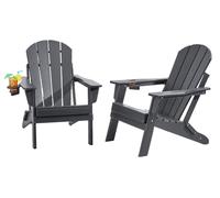 Silla de jardín - Sillas de jardín - Silla para exteriores - Silla plegable - Silla Adirondack - Plegable