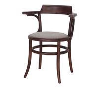 Silla De Madera Arcadia - Misterwils Furniture For Free Souls 60x78x52 Black,stone