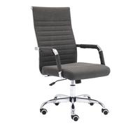 Silla de oficina amadora en cuero pu o tela 51x63x98 cm