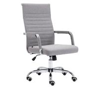 Silla de oficina amadora en cuero pu o tela 51x63x98 cm