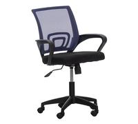 Silla de oficina auburn con funda de malla 84x62x50 cm