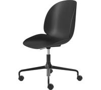 GUBI Silla de oficina Beetle Meeting Chair Black-black