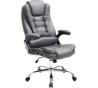 Silla de oficina CLP Thor, con altura ajustable y giratoria | Color: gris