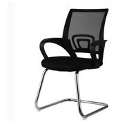 Silla de Oficina con Soporte Lumbar Escritorio Sillon sin Ruedas Despacho casa salon habitacion ergonómica Gaming, escritorio, arqueado