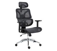Silla de oficina deshler tejido de red negro 76x66x112 cm