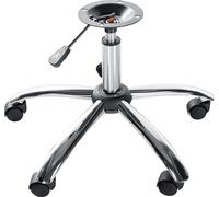 Silla de oficina Emil de CLP, estructura cromada