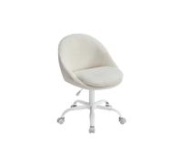 Silla de Oficina en Casa Altura Ajustable Azul Pálido