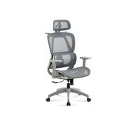 Silla de oficina Ergo altura regulable transpirable 118-124x70x70 cm Adec Gray