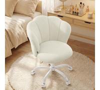 Silla de Oficina Giratoria 360° Respaldo en Forma de Pétalos Altura Ajustable