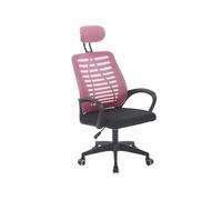 Silla de oficina Kneck reposacabezas regulable 106-116x58,5x56 cm Adec Rose