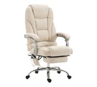 Silla de oficina masajeante pacific en tela 68x64x118 cm