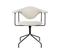 Silla De Oficina Masculo Tapizada En Eero Special FR 106 Con Base En Negro Semi Mate