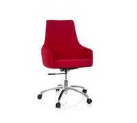 Silla De Oficina / Silla Giratoria Shake 100 Tejido Rojo Hjh Office