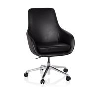 Silla De Oficina, Sillón De Dirección Bareno Cuero Negro