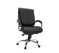 Silla De Oficina / Sillón Ejecutivo Xxl H 100 Tejido Negro Hjh Office