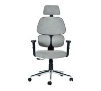 Silla de oficina tikitere color gris - conforama