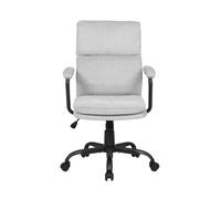 Silla de oficina vanda color gris calro - conforama