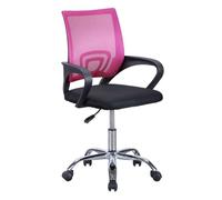 Silla de oficina vita despacho giratoria apoyabrazos refuerzo lumbar tejido 3d transpirable metal 58x81x54 cm