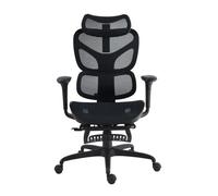 Silla de oficina yamala 72,5x113x71cm negro - conforama